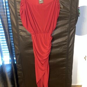 Off the shoulder maxi dress